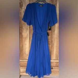 Lulu's Royal Blue Long Sleeve Dress